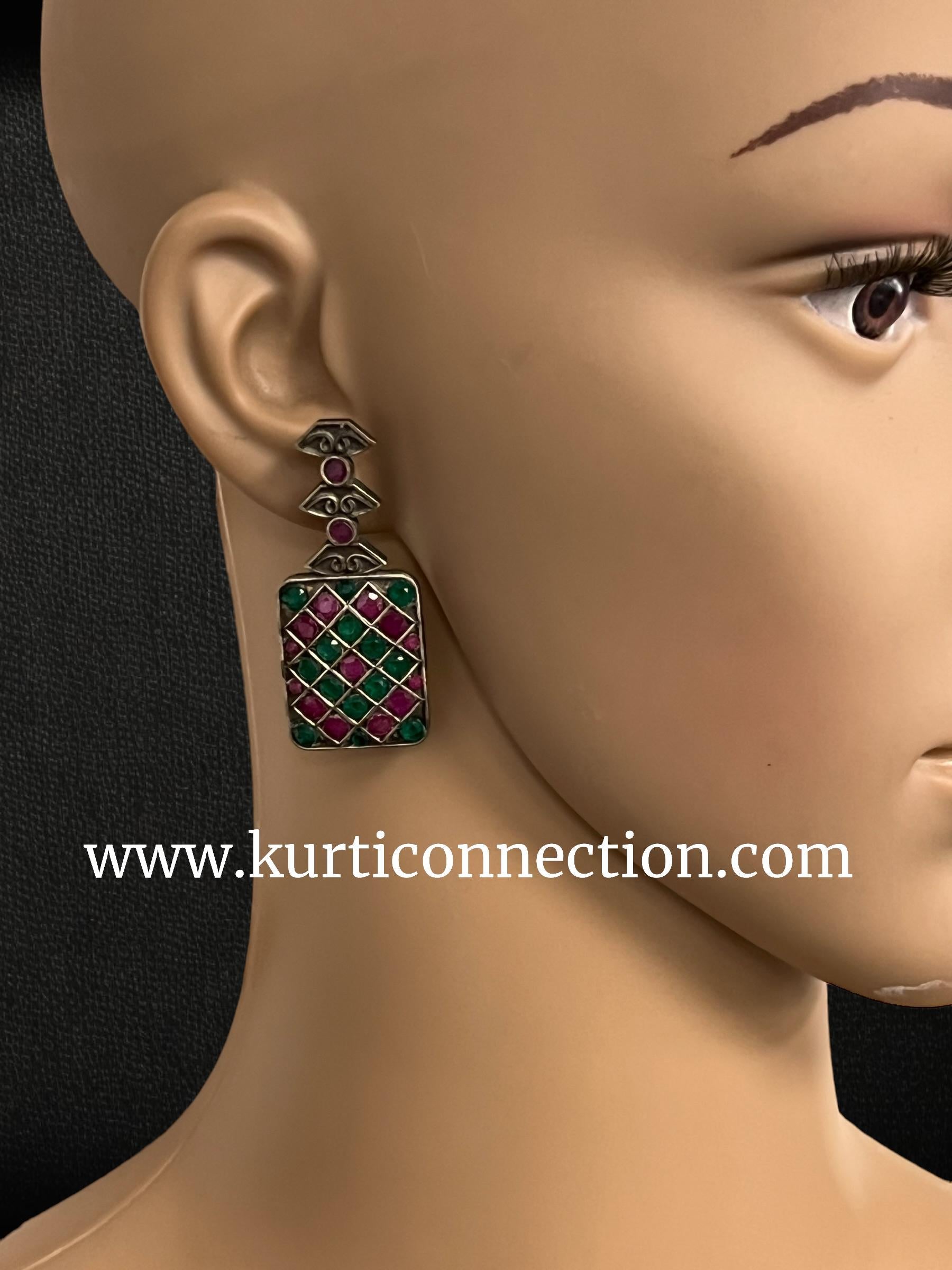 92.5 silver earrings