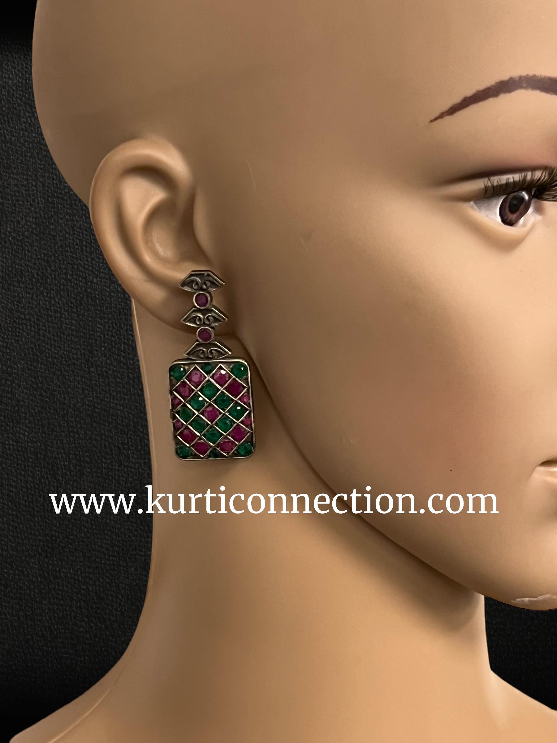 92.5 silver earrings