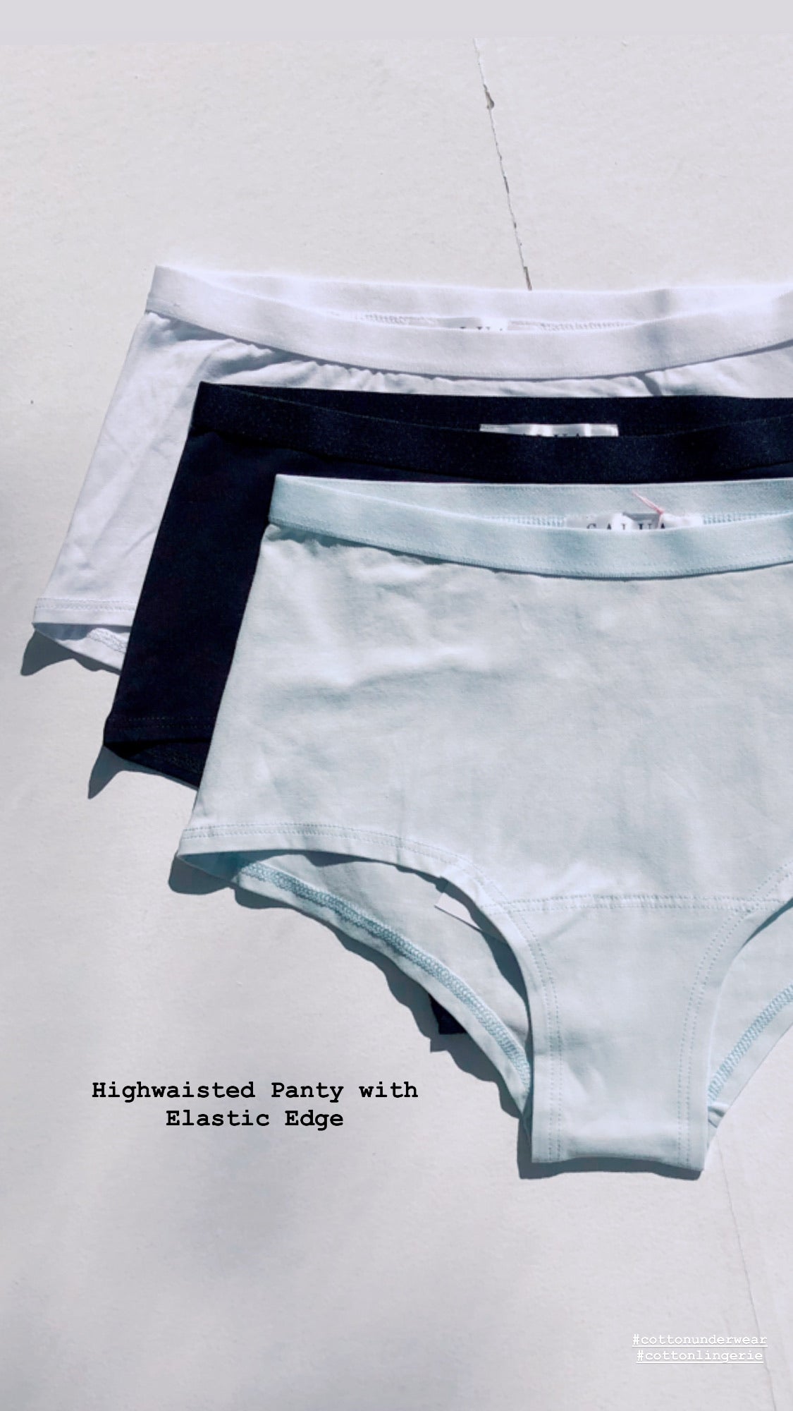 Salua Highwaisted Panty with Elastic Edge