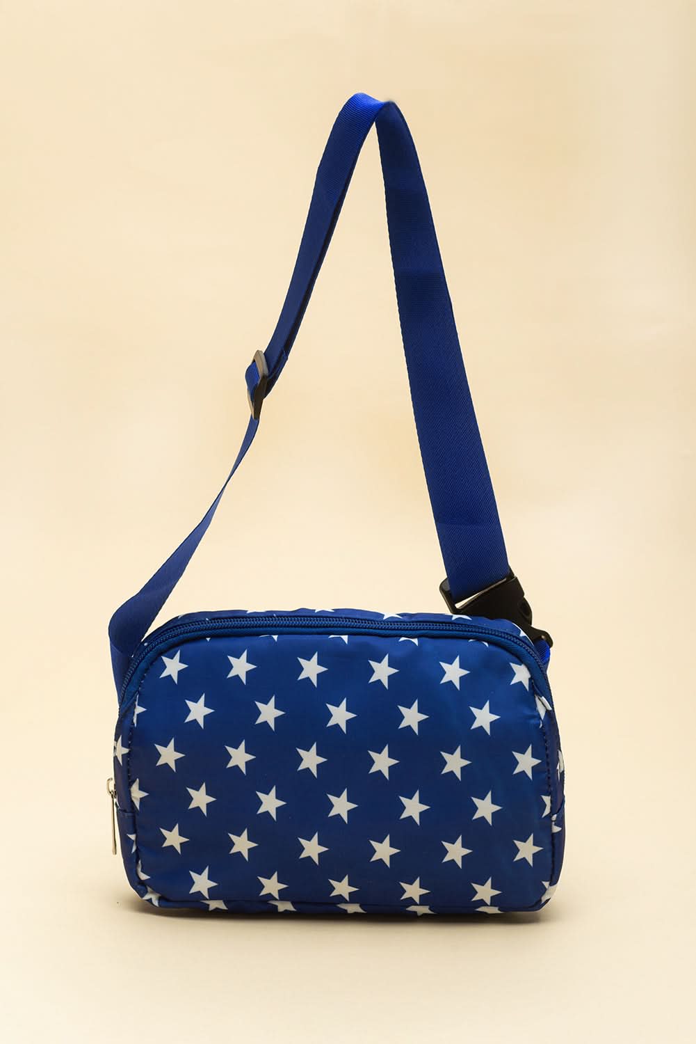 Bluing patriotic star crossbody bag