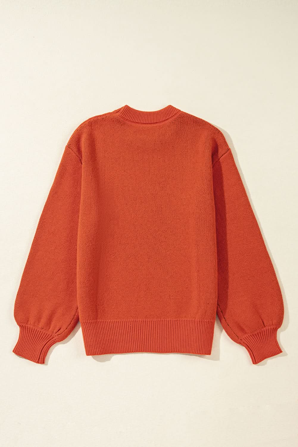 Spooky pumpkin face Halloween sweater