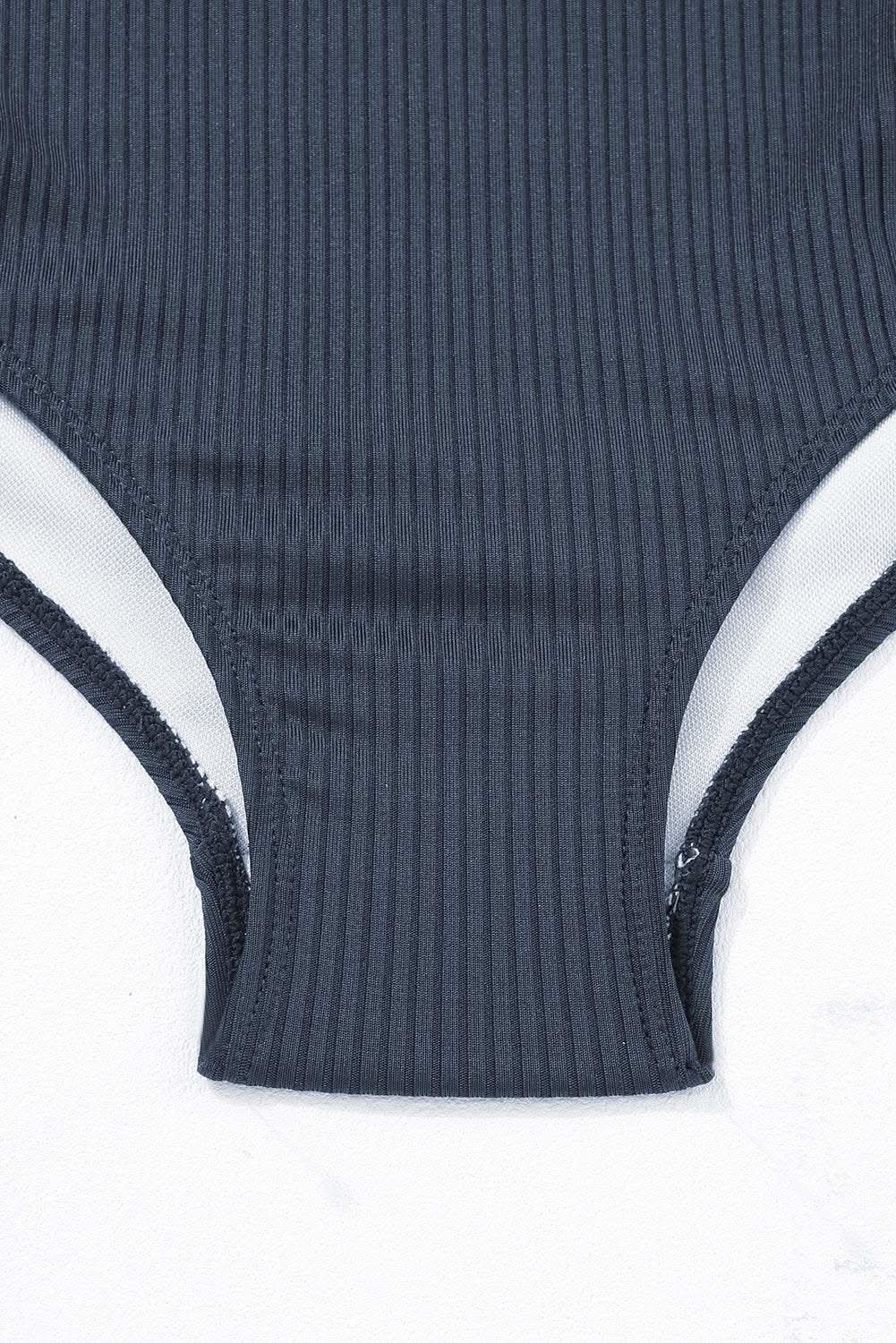 Navy blue adjustable monokini