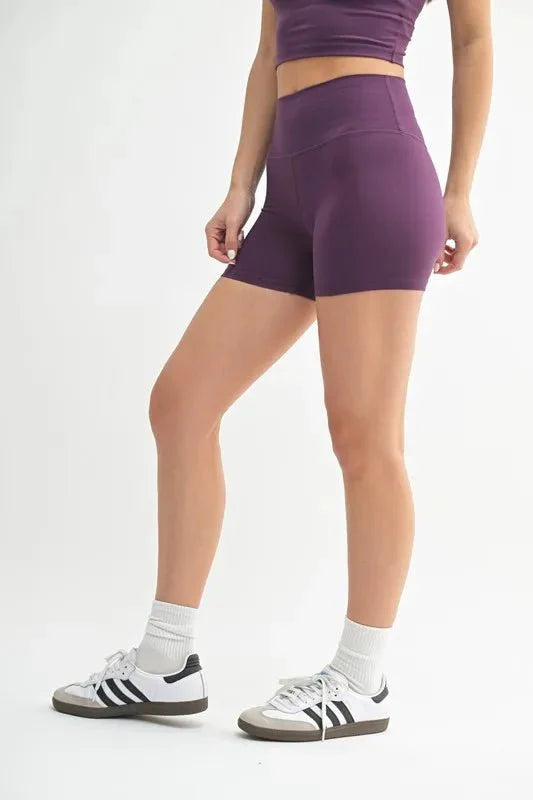 MONO B Venice Cloud Light Contour Biker Shorts for Women