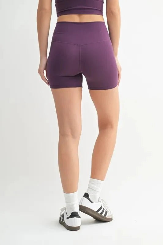MONO B Venice Cloud Light Contour Biker Shorts for Women
