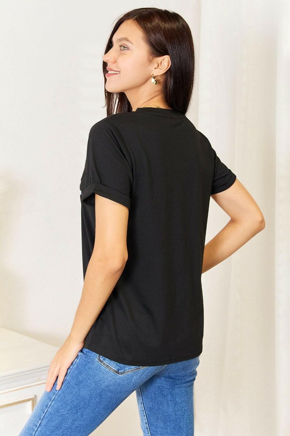Simply Love Graphic Tee - Opaque, Stretchy & Comfortable