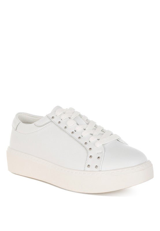 Rag Company Strider Studs Embellished Chunky Sneakers for Stylish Comfort