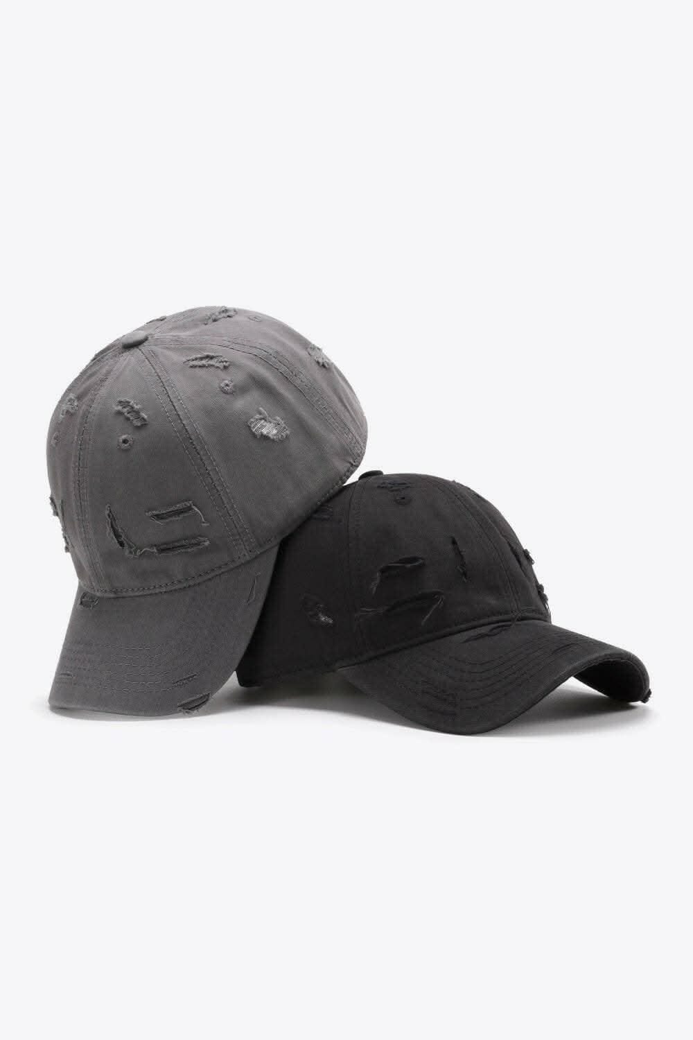Trendy distressed baseball cap